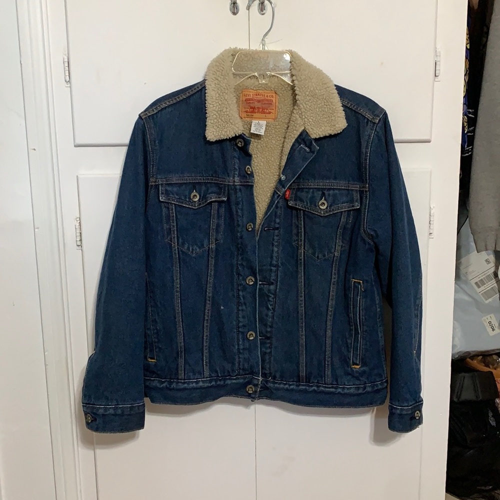 Levi’s Denim Trucker Sherpa Jacket